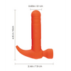 Love Tap the Hammer Vibrator - Orange