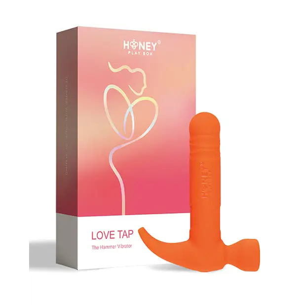 Love Tap the Hammer Vibrator - Orange