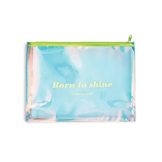 Love to Love Born to Shine Pouch - Acid Yellow