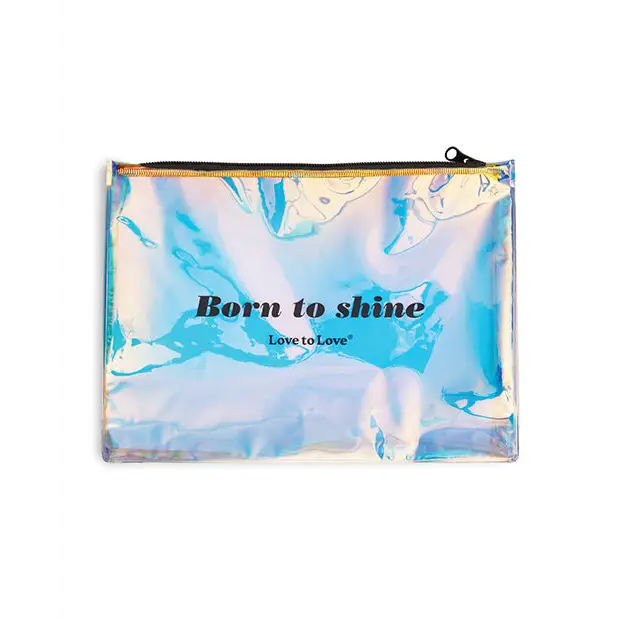 Love to Love Born to Shine Pouch - Black Onyx