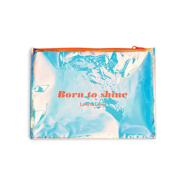 Love to Love Born to Shine Pouch - Vivid Orange