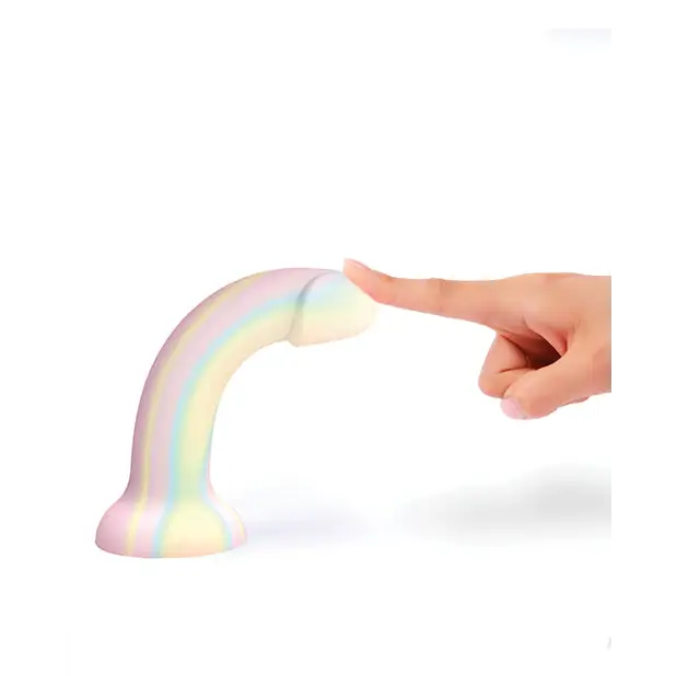 Love to Love Curved Suction Cup Dildolls Fantasia - Asst Colors - Dongs & Dildos
