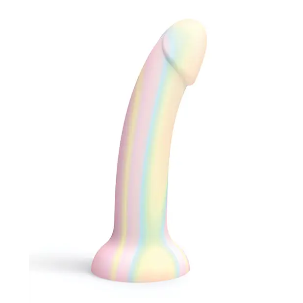 Love to Love Curved Suction Cup Dildolls Fantasia - Asst Colors - Dongs & Dildos