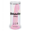 Love to Love Curved Suction Cup Dildolls Glitzy - Glitter Pink - Dongs & Dildos