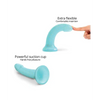 Love to Love Curved Suction Cup Dildolls Nightfall - Blue - Dongs & Dildos