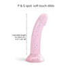 Love to Love Curved Suction Cup Dildolls Starlight - Pink - Dongs & Dildos