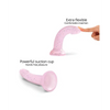 Love to Love Curved Suction Cup Dildolls Starlight - Pink - Dongs & Dildos