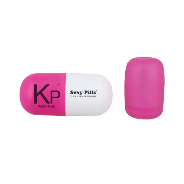 Love to Love Sexy Pills Mini Masturbator - Pink Box of 6 - Dolls & Masturbators