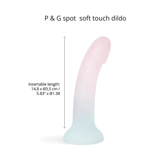 Love to Love Silicone Dildolls Galactica - Unicorn Color w/Glitter - Dongs & Dildos