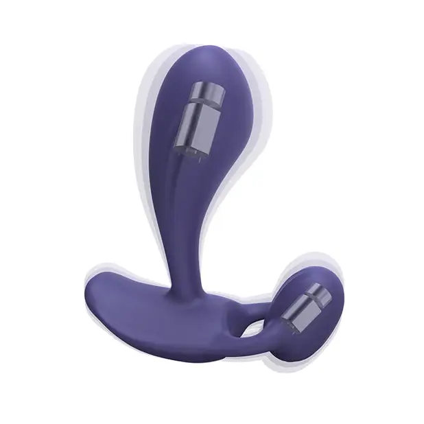 Love to Love Witty Flexible Dual Stim - Midnight Indigo - Vibrators