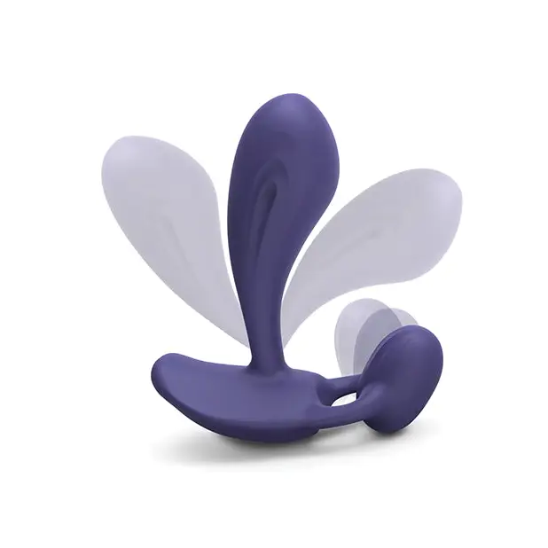 Love to Love Witty Flexible Dual Stim - Midnight Indigo - Vibrators