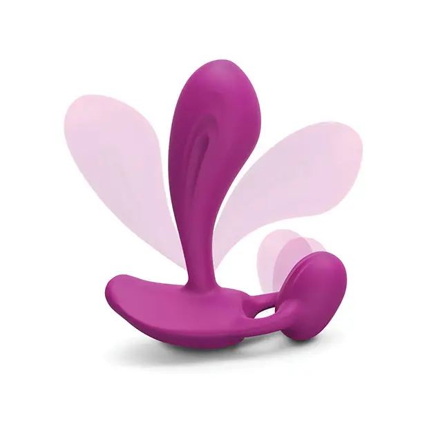 Love to Love Witty Flexible Dual Stim - Sweet Orchid - Vibrators