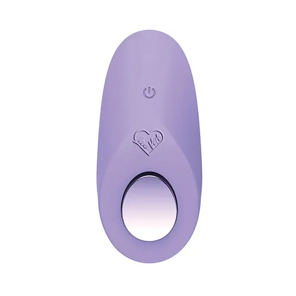 Love Verb Cuddle Me Copper-Infused Thumping Clitoral Vibrator - Lilac - Stimulators