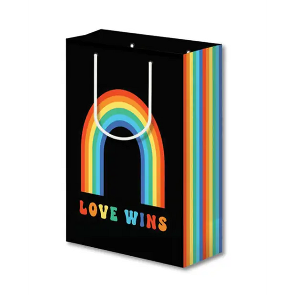 Love Wins Pride Large Gift Bag - Gay & Lesbian Products