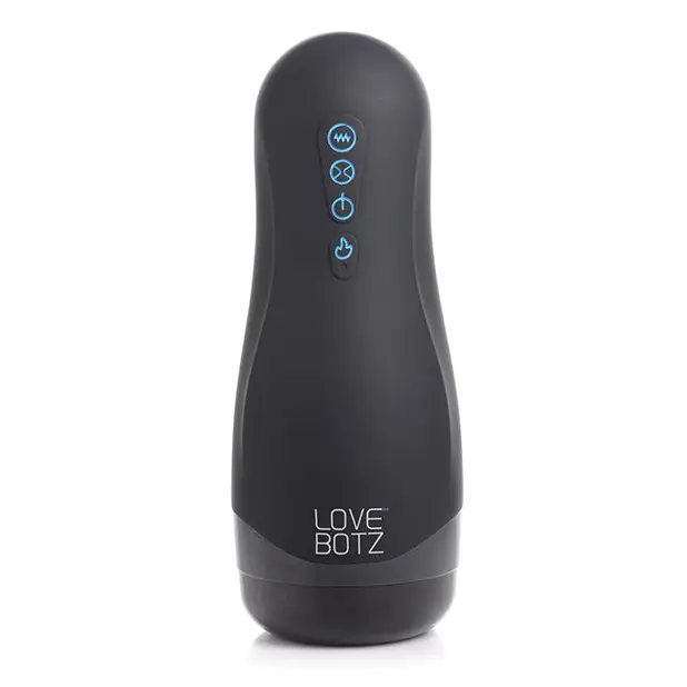 LoveBotz Auto Milker 15x Sucking Masturbator - Black - Dolls & Masturbators