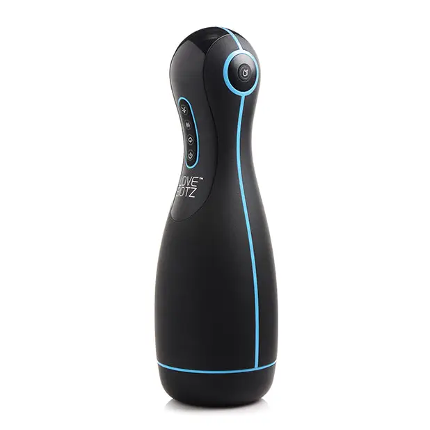 LoveBotz Auto Milker Extreme 16x Sucking Masturbator - Black - Dolls & Masturbators