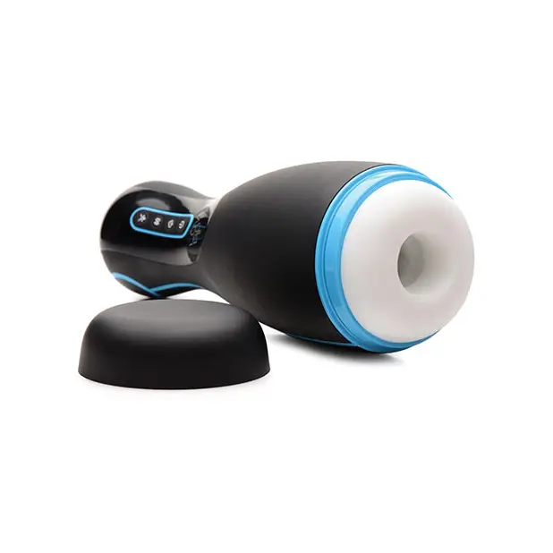 LoveBotz Auto Milker Extreme 16x Sucking Masturbator - Black - Dolls & Masturbators