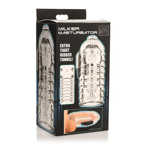 LoveBotz Milker Replacement Masturbator - Clear - Dolls & Masturbators