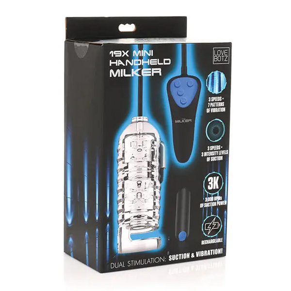 LoveBotz Mini Handheld Milker - Dolls & Masturbators
