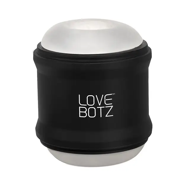 LoveBotz Mini Vibrating Double Stroker - Black - Dolls & Masturbators