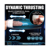 LoveBotz The Milker Max 14X Thrusting & Vibrating Masturbator - Black
