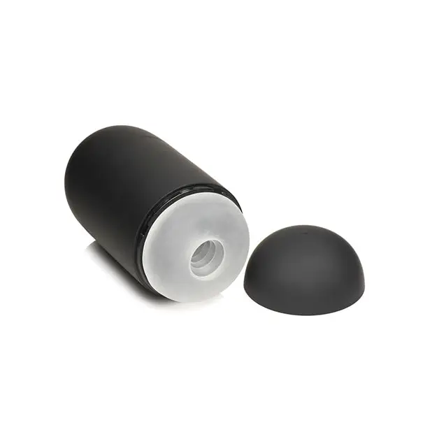 LoveBotz The Milker Mega-Pod Sucking Masturbator - Black/Clear - Dolls & Masturbators