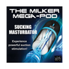 LoveBotz The Milker Mega-Pod Sucking Masturbator - Black/Clear - Dolls & Masturbators