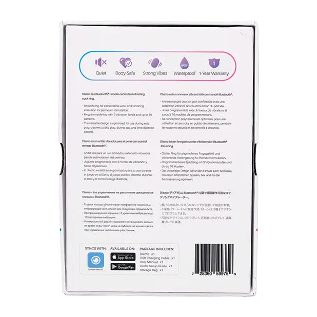 Lovense Diamo Cock Ring - Penis Enhancement