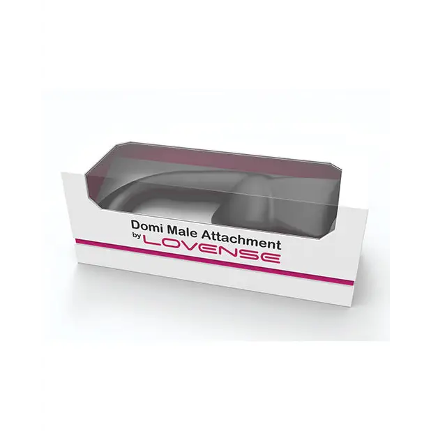 Lovense Domi Flexible Rechargeable Mini Wand Male Attachment - Massage Products