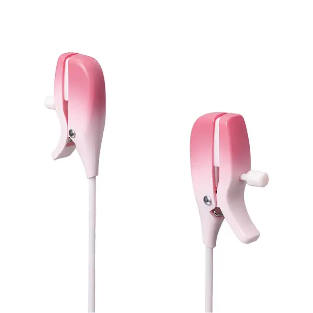 Lovense Gemini Vibrating Nipple Clamps - Bondage Blindfolds & Restraints