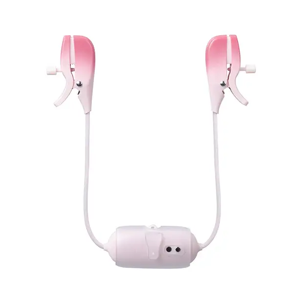 Lovense Gemini Vibrating Nipple Clamps - Bondage Blindfolds & Restraints