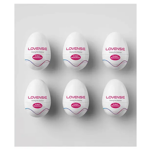 Lovense Kraken Egg 6-Pack - White