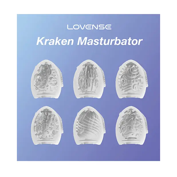 Lovense Kraken Egg 6-Pack - White