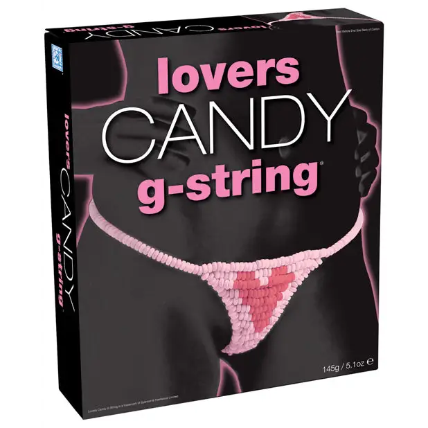 Lover’s Candy Heart G-String - Body Toppings & Edibles