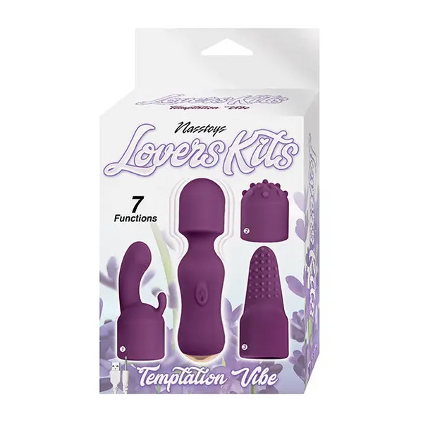 Lovers Kits Temptation Vibe - Eggplant - Vibrators