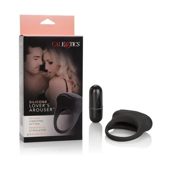 Lovers Silicone Arouser - Black - Stimulators