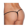 Low Rise Lycra G-String Black XL - Lingerie - Hanging