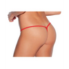 Low Rise Lycra G-String Red O/S - Lingerie - Hanging
