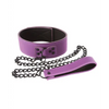 Lust Bondage Collar - Purple - Bondage Blindfolds & Restraints