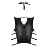 Lust Portia Mini Dress w/Plush Elastic Strapping Black S/M - Lingerie - Packaged