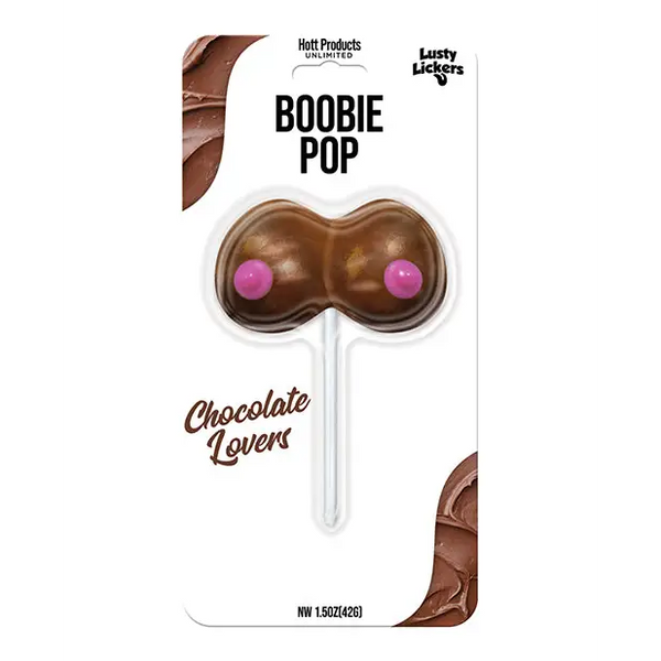 Lusty Lickers Boobie Pop - Chocolate Lovers - Bachelorette & Party Supplies