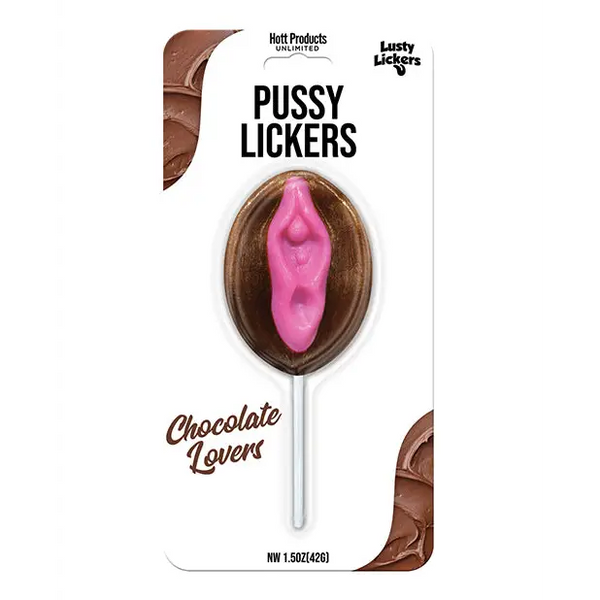 Lusty Lickers Pussy Pop - Chocolate Lovers - Bachelorette & Party Supplies