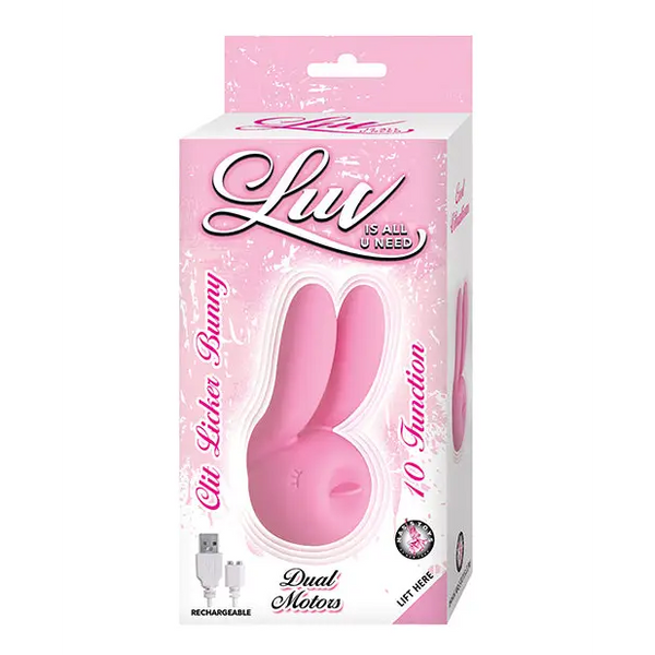 Luv Clit Licker Bunny - Pink - Stimulators