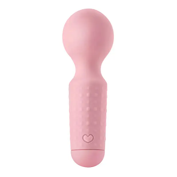 Luv Inc. 4’’ Mini Wand - Light Pink - Stimulators