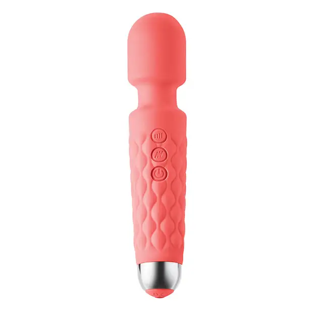 Luv Inc. 8’’ Large Wand - Coral - Massage Products