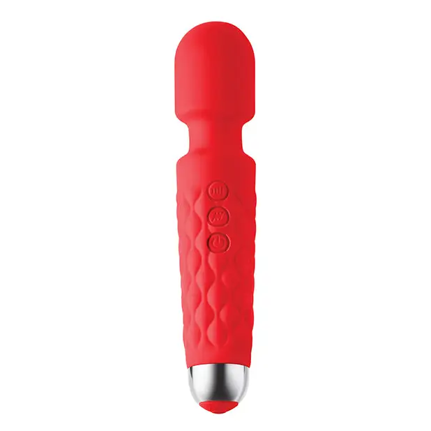 Luv Inc. 8’’ Large Wand - Red - Massage Products