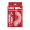 Luv Inc. Curved Vibrator - Light Pink - Vibrators