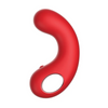 Luv Inc. Curved Vibrator - Red - Vibrators