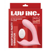 Luv Inc. Insertable Panty Vibe - Pink - Stimulators