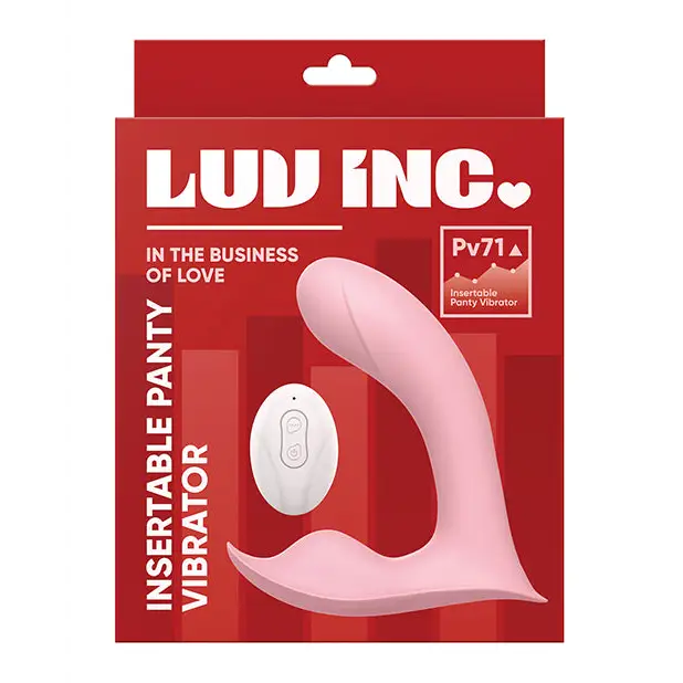 Luv Inc. Insertable Panty Vibe - Pink - Stimulators